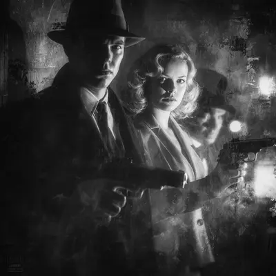 Facing Danger - The Black Fedora Lounge original noir music