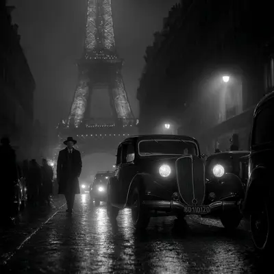 Paris Noir - The Black Fedora Lounge original noir music