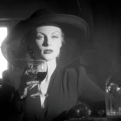 The Bordeaux Noir - The Black Fedora Lounge original noir music