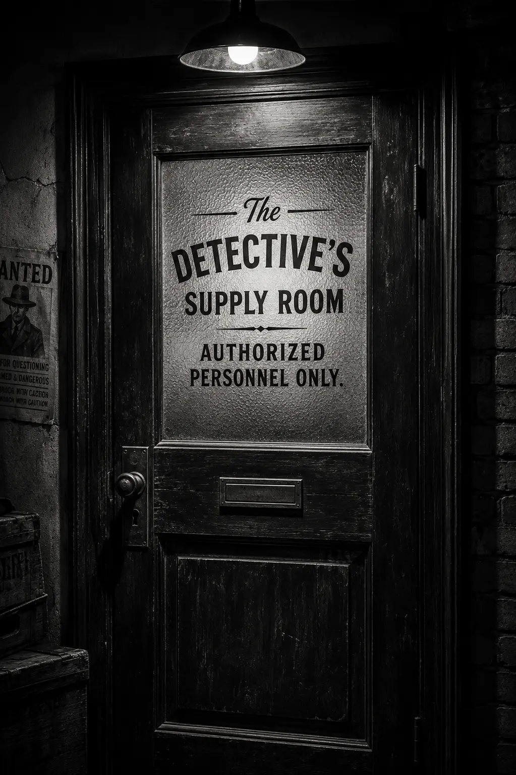 The Detective's Supply Room