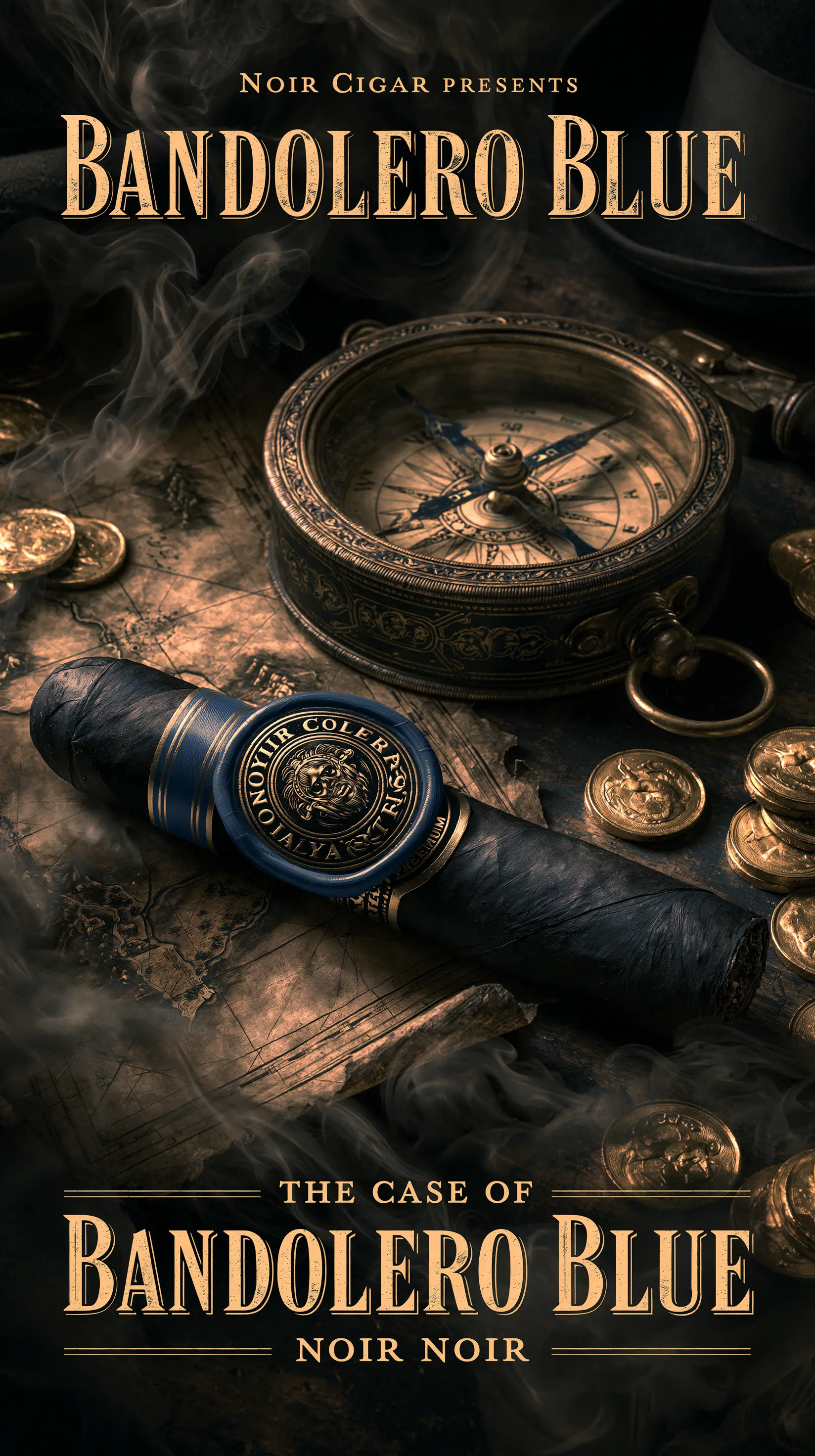 Noir Cigar — The Case of the Bandolero Blue — Bandolero Blue cigar review