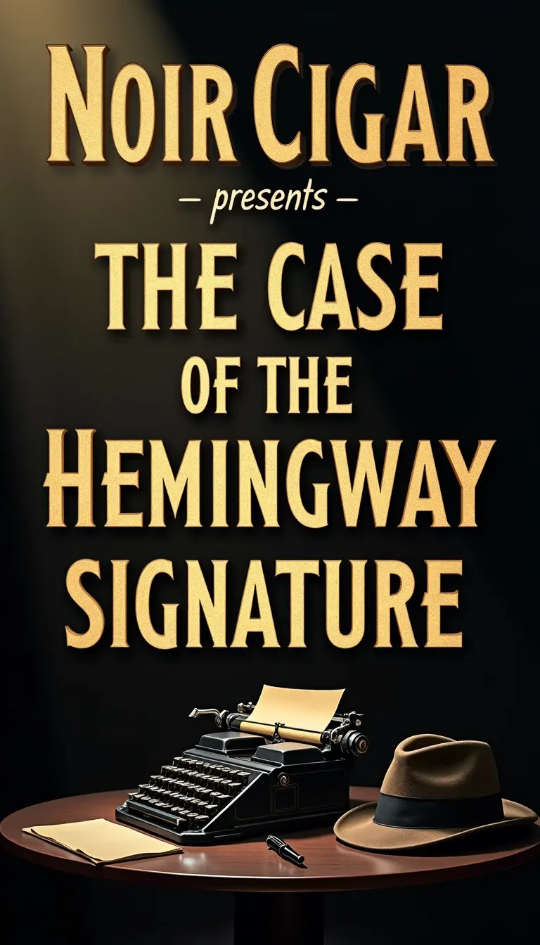 Noir Cigar — The Case of the Hemingway Signature — Arturo Fuente Hemingway Signature cigar review