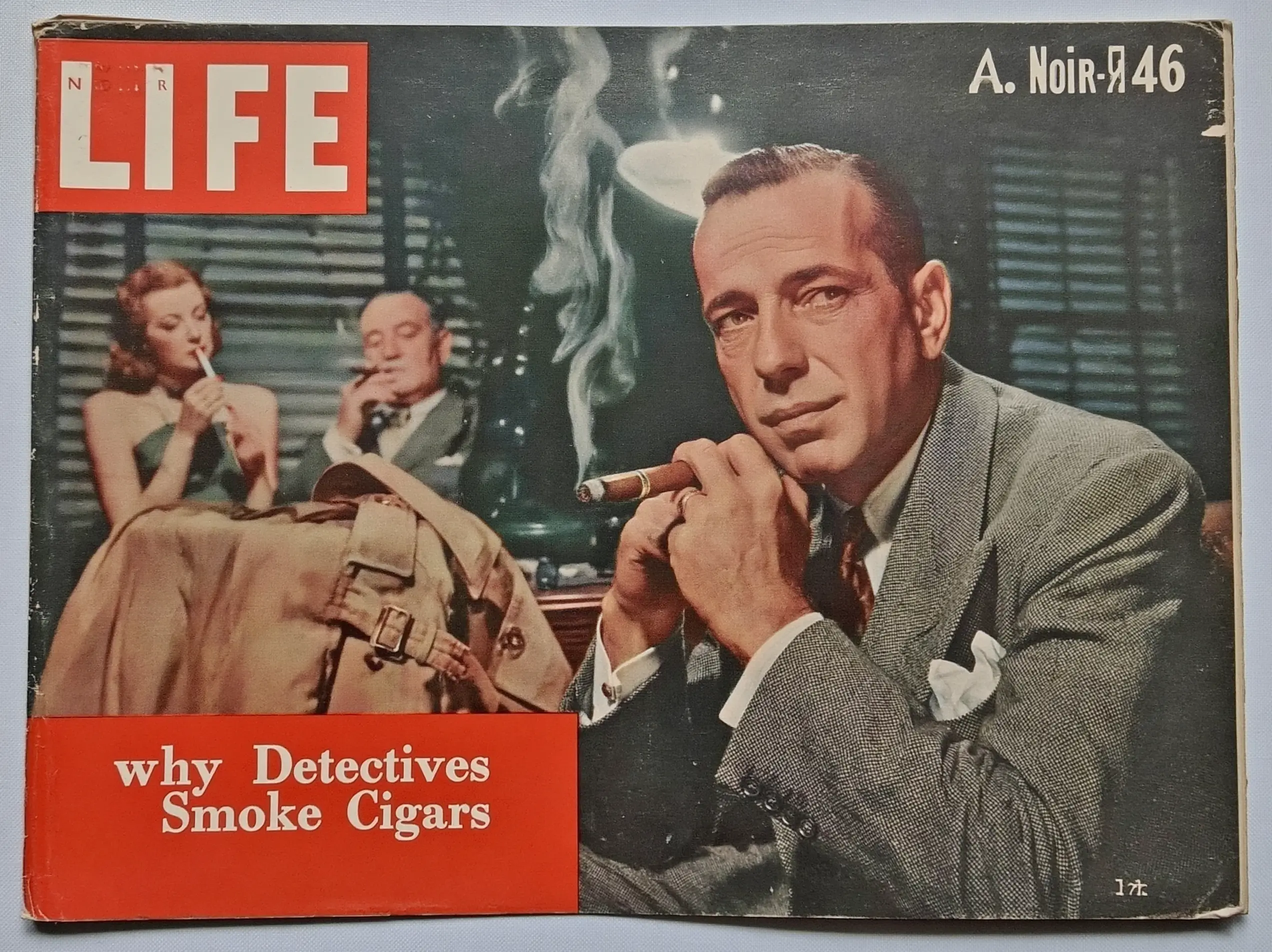 Noir Life Magazine — The Cigar Was the Armor — Why Film Noir Detectives Smoked Cigars — Noir Cigar
